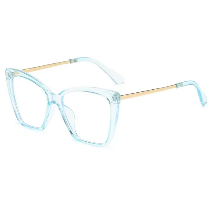 CRIXALIS Lunettes anti-lumière bleue pour femmes 2024, monture optique flexible de luxe œil de chat,