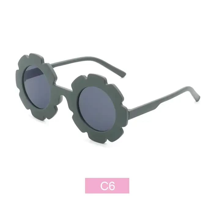 Lunettes de soleil pour enfants, livraison gratuite, automatisation mignon bébé fleur dessin animé m