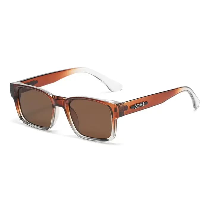 Lunettes de soleil carrées de luxe léger, design minimaliste, élégantes, unisexes, protection UV400