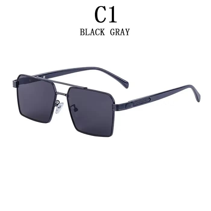 Lunettes de soleil carrées 2023 pour hommes, lunettes de soleil de luxe pour femmes, lunettes de sol