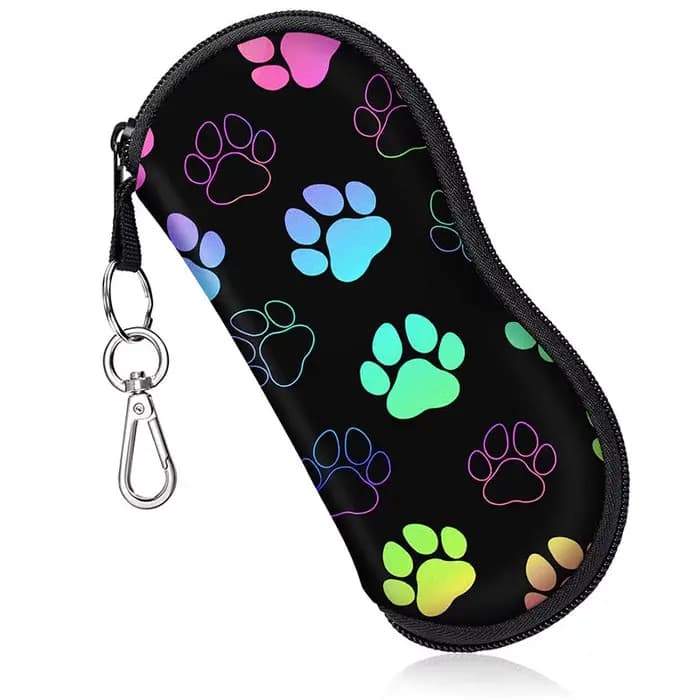 Étui à lunettes à coque souple de dessin animé, coque de protection pour vêtements, accessoires pour