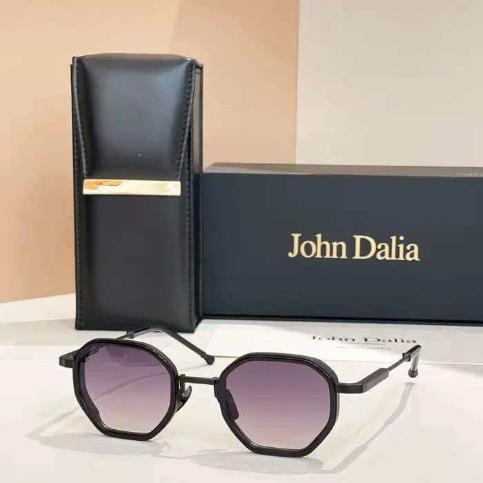 Lunettes de soleil carrées de créateur pour JOHN DALIA JD Harrison, pour hommes et femmes, UV400, ha
