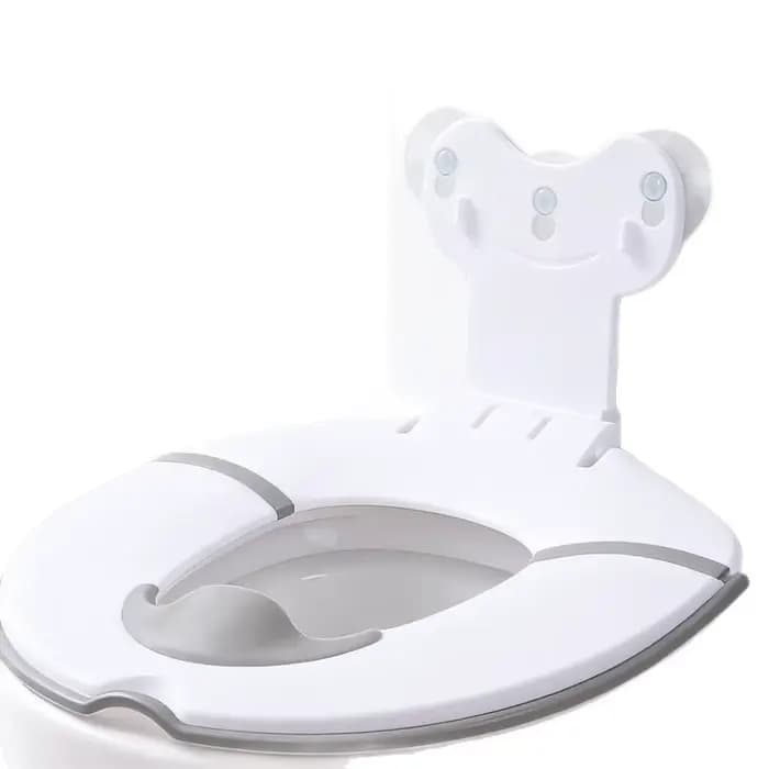 Siège de toilette pliable pour enfants, siège d'apprentissage de la propreté portable avec barrière 