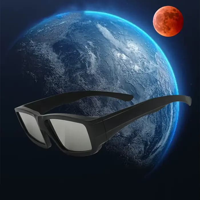 Lot de 1/2/3/5 lunettes de protection conformes aux normes ISO 12312-2:2015(E) pour l'observation di