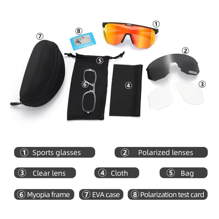 Lunettes de cyclisme B BLIZ Hero, anti-vent, polarisées, pour hommes et femmes, pour le VTT, la rand