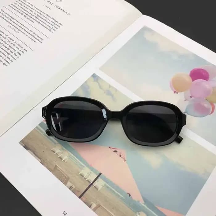 Lunettes de soleil rétro de voyage coréen pour hommes et femmes, lunettes de protection solaire, lun