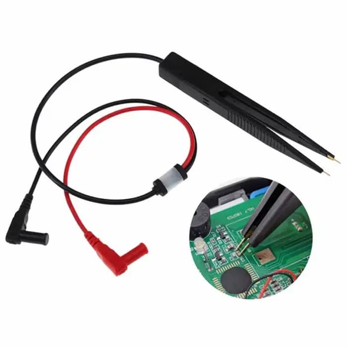 Pince de test multi-usages SMD SMT, pince de test, sonde de plomb, multimètre numérique, pince à épi