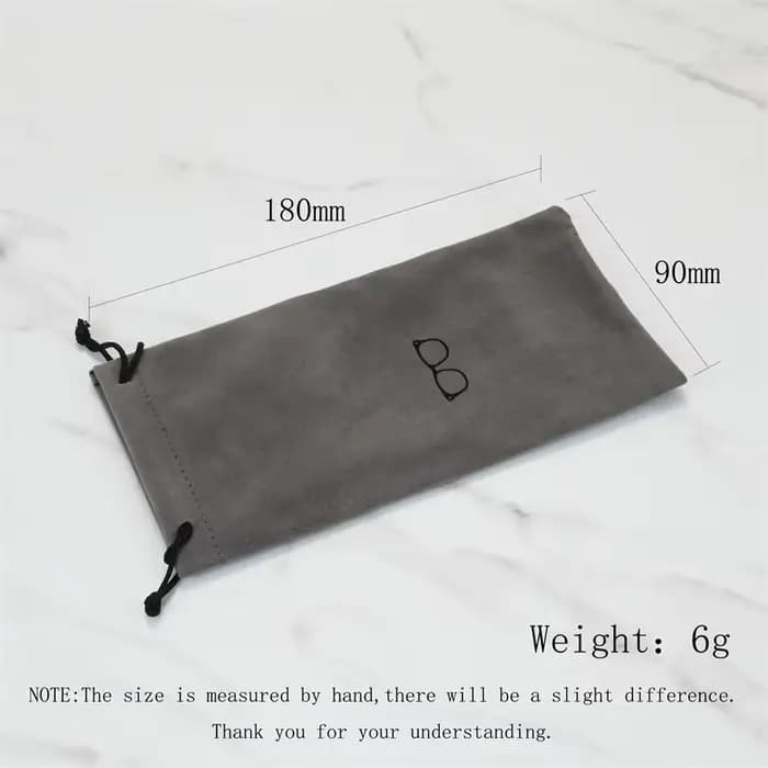 Étui à lunettes Portable à la mode, accessoires pour lunettes, sac à lunettes souple, sacs pour lune