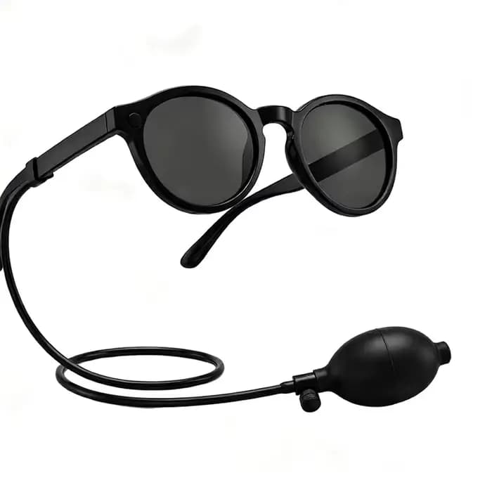 Lunettes de soleil amusantes à jet d'eau avec tube dissimulé pour farces, blagues et cadeaux origina