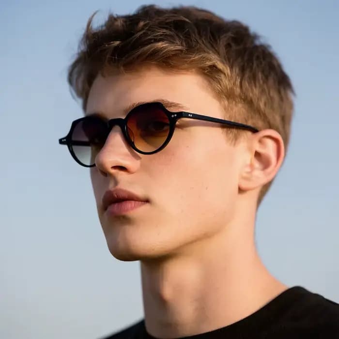 ChicOptix luxe Rivet Design rétro mode lunettes de soleil femmes hommes Vintage couleur haute qualit