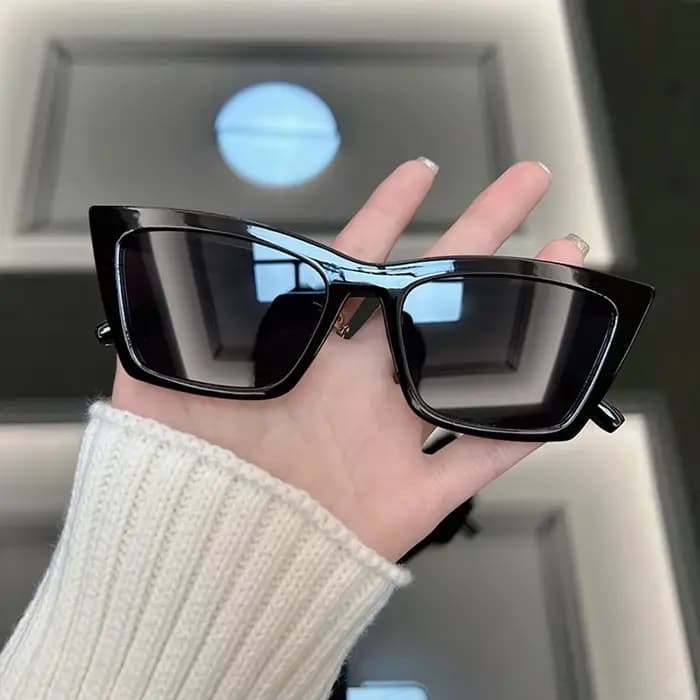 Mode oeil De chat rétro lunettes De soleil femmes hommes marque Vintage lunettes De soleil femme mâl