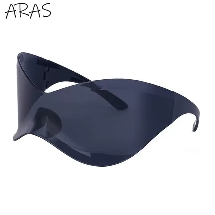 Lunettes de soleil oversize pour femmes et hommes, produit tendance 2026, marque de luxe, designer, 