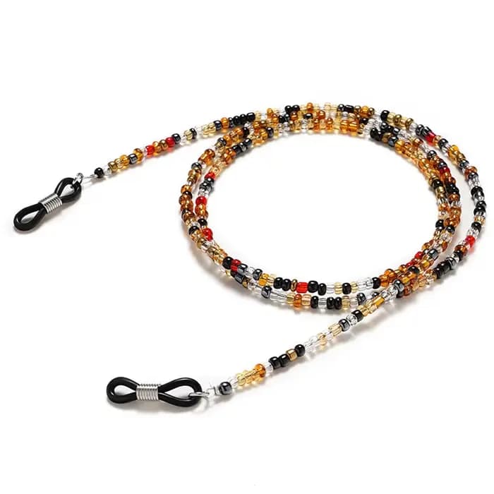 Chaînes de lunettes de mode pour femmes poire cristal lunettes de soleil chaînes lunettes porte-cord