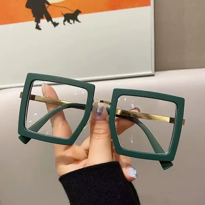 Lunettes de Lecture Vertes pour Homme et Femme, Protection Contre la Lumière Bleue