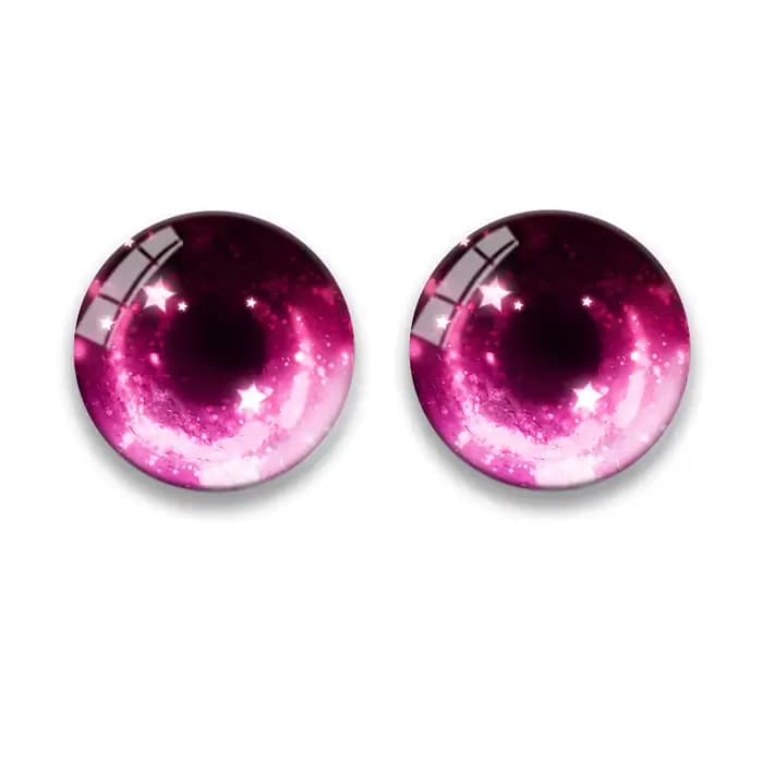 Verre paillettes cristal yeux artisanat ours Animal poupées à monter soi-même accessoires de marionn