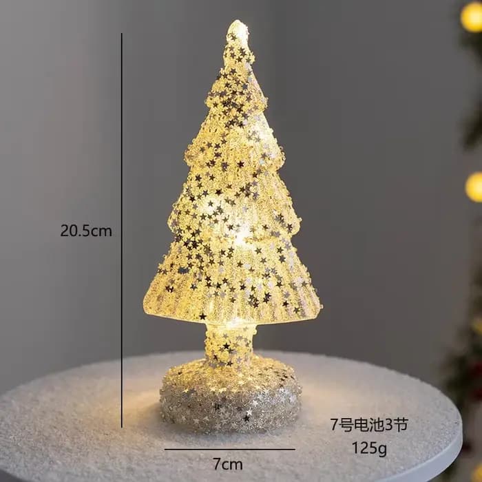 Ornements de Sapin de Noël en Verre Brcorporelle, Décoration de Bureau Shoe à la Maison, Veilleuse L