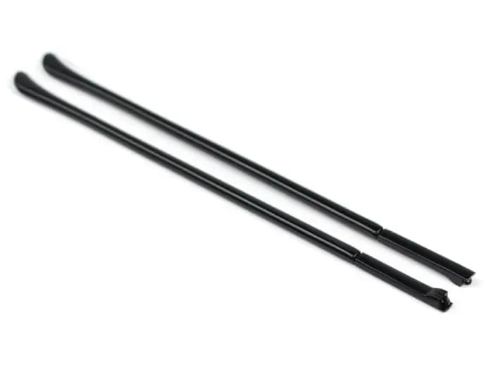 Lunettes à ressort en métal, 10 paires, 3.8mm de largeur, branches, jambes flexibles avec pointe lon