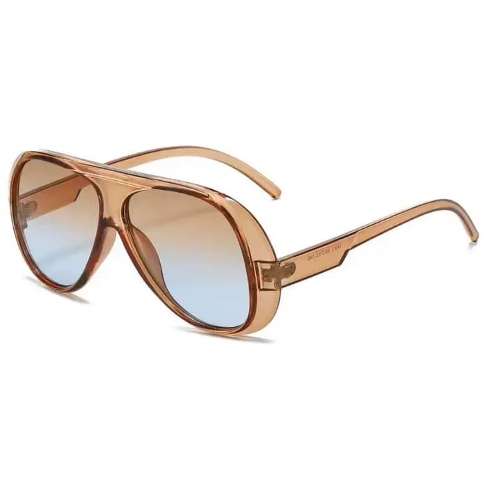 Lunettes tendance à monture large et circulaire pour femmes, polyvalentes et adaptées à un usage quo
