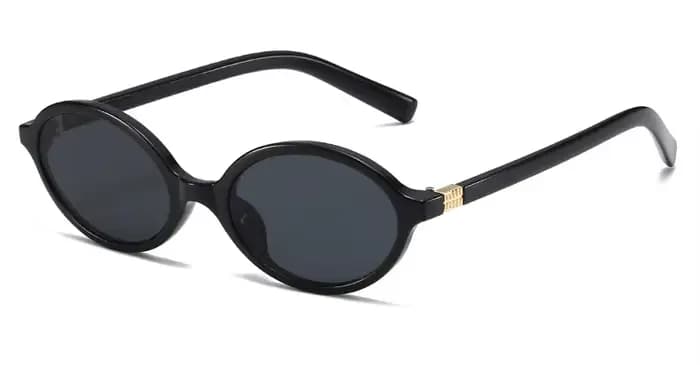 Lunettes de soleil ovales mignonnes pour femmes, lunettes à petite monture, nuances classiques pour 