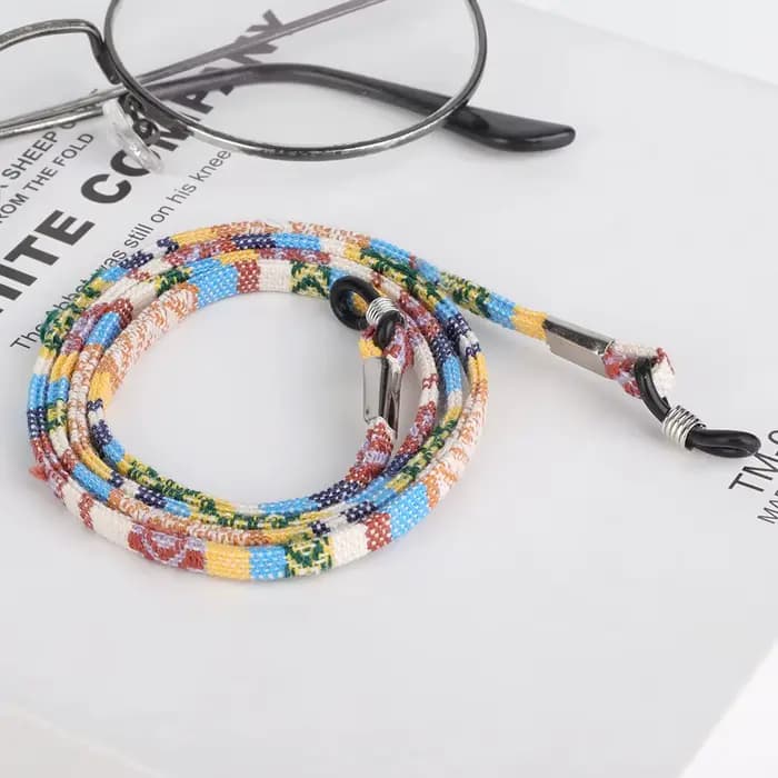 Porte-lunettes de soleil, sangle de cordon de cou, chaînes de lunettes, support de lanière pour lune