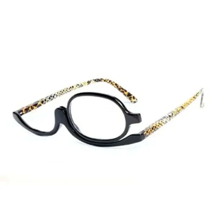 Dioptrie femme + 1.00 ~ + 4.0 lunettes dioptrie lunettes pliantes maquillage rotatif lunettes de lec