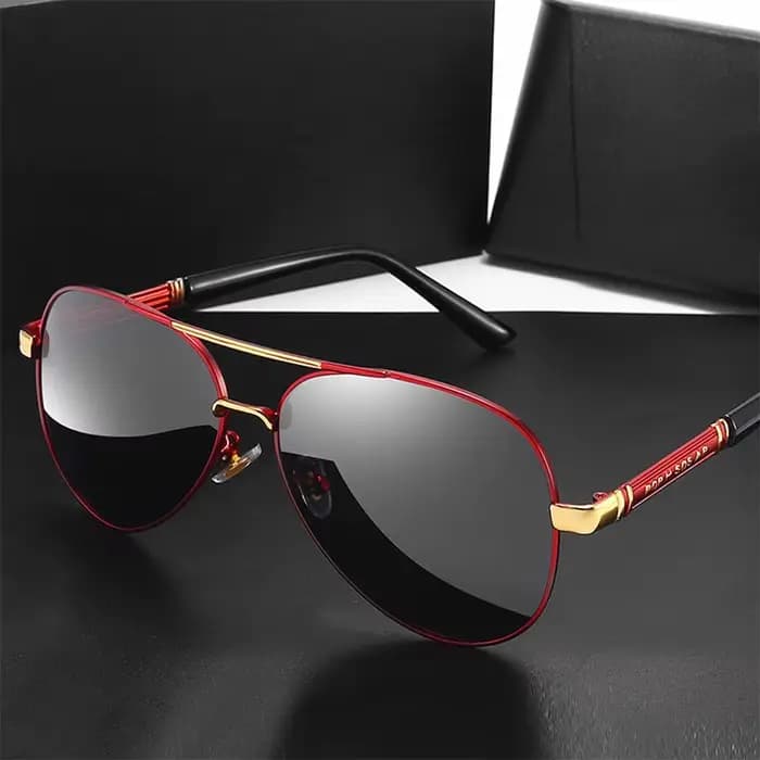 Nouvelles lunettes de soleil pour hommes, style « Frog Eyes », anti-reflet, pour la conduite en exté