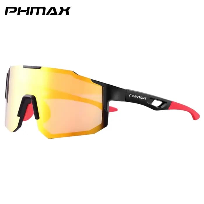 PHMAX – lunettes de cyclisme polarisées pour hommes, UV400, anti-UV, pour vélo, VTT, lunettes de pro