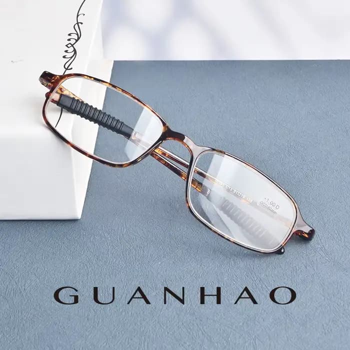 GUANHAO-Lunettes de Lecture Unisexes, Transparentes, Optiques, Hypermétropie, Presbytes, Universelle