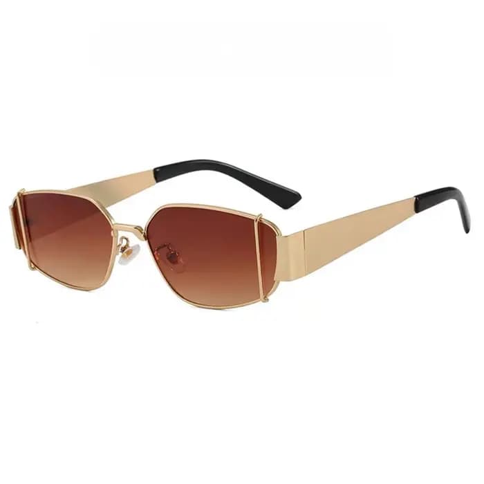 Lunettes de mode pour femmes : montures métalliques sophistiquées, design tendance, style urbain, te