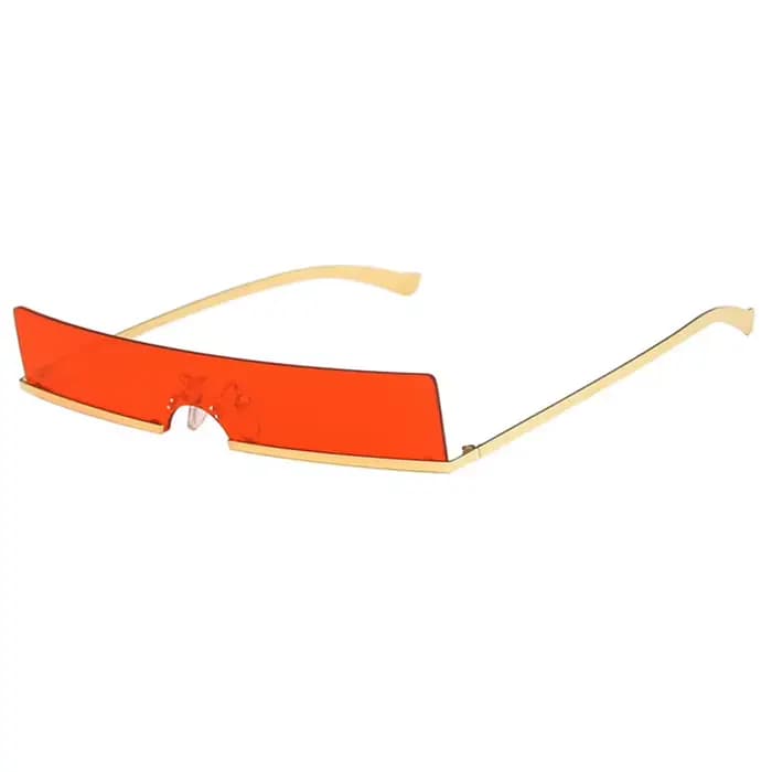 Lunettes de soleil sans monture pour femmes 2025, style vintage carré, pour hommes et femmes, de mar