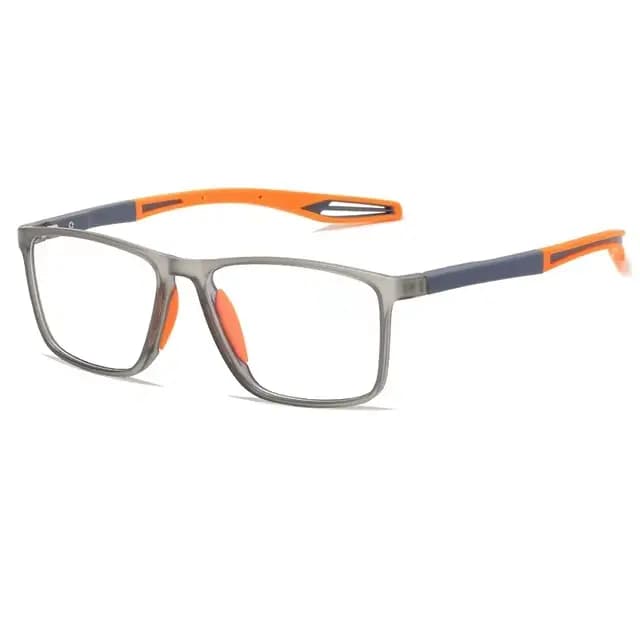 Lunettes de sport TR90 pour myopie, anti-lumière bleue, pour hommes, charnière à ressort, contre les