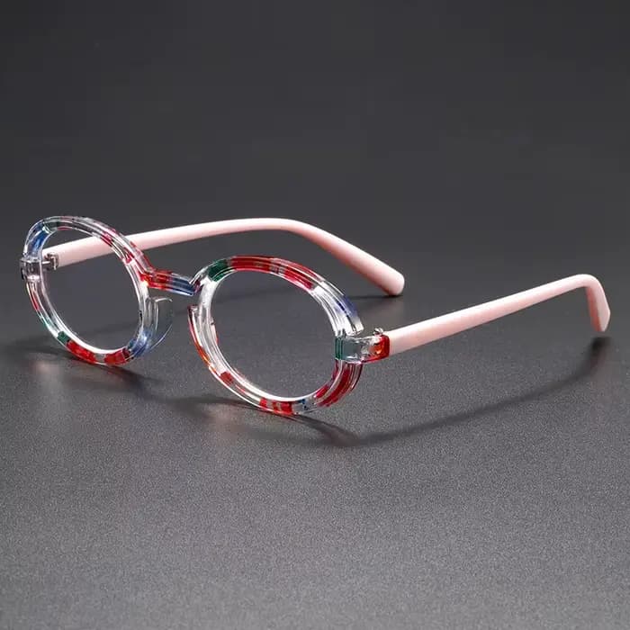 Lunettes de lecture à monture ovale pour femmes, verres optiques Anti-lumière bleue, Anti-reflet, av