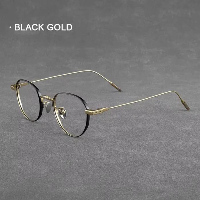 Montures de lunettes en titane ultra-légères faites à la main pour hommes, grandes lunettes d'affair