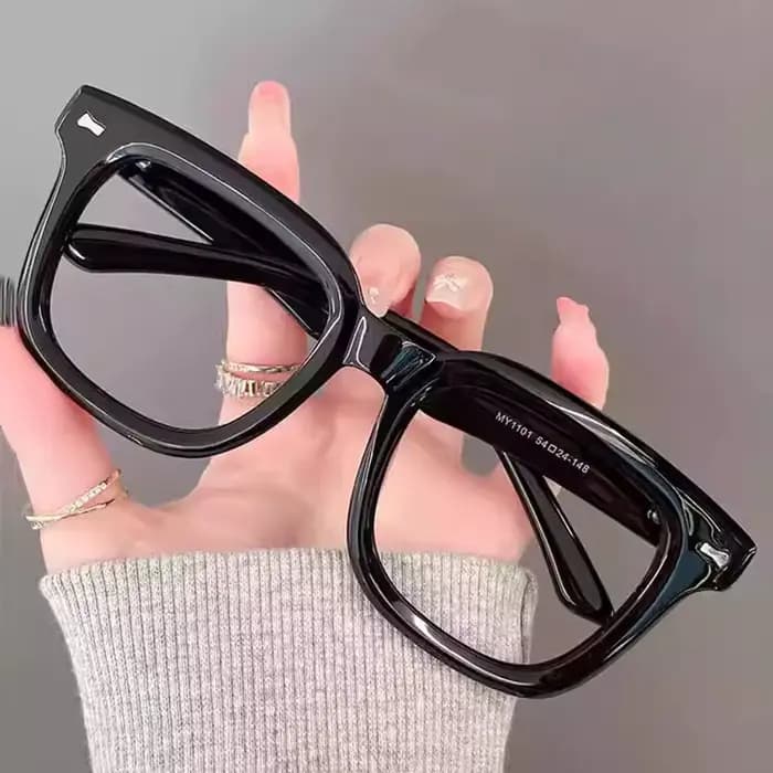Monture de lunettes grande taille pour femmes, largeur 160mm, monture épaisse à la mode, pour myopie