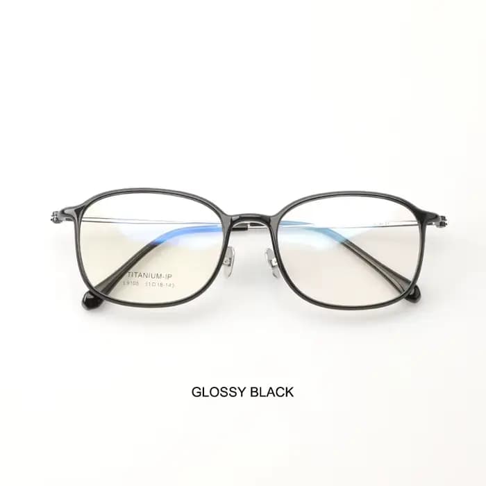 Lunettes ultralégères en titane pour femmes, montures de haute qualité, luxe, mode, claires, translu