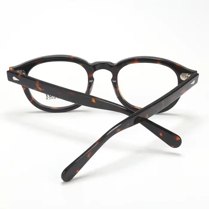 Lunettes Vintage en acétate pour hommes et femmes, monture ronde, Prescription, myopie, optique, rét