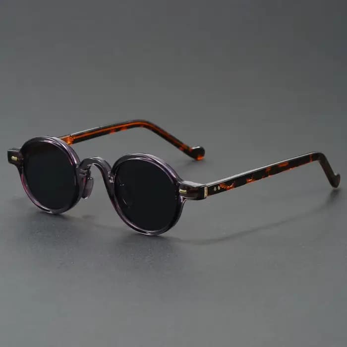 Petites lunettes de soleil rondes rétro Orange pour femmes et hommes, marque de luxe classique de st