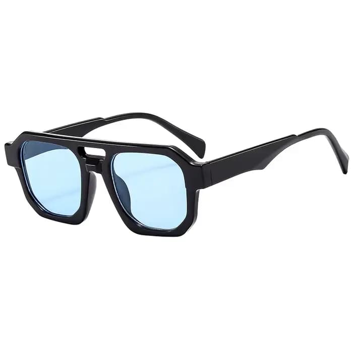 Lunettes de protection nouveau pilote rétro lunettes de soleil hommes mode Design minimaliste extéri