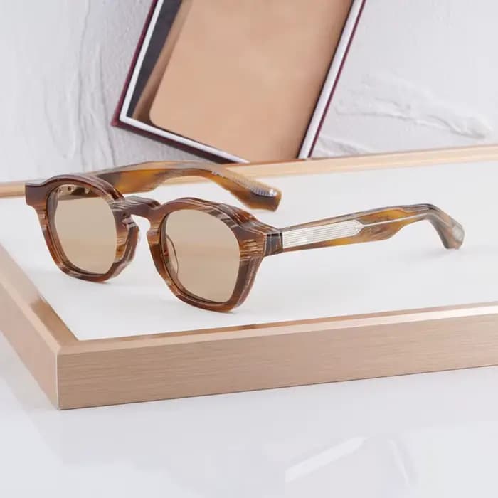 Zephirin – lunettes de soleil pour hommes et femmes, en acétate épais, Design de luxe, à la mode, UV