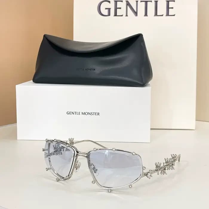 GENTLE MONSTER TIARA Lunettes de soleil classiques surdimensionnées de créateur pour hommes et femme