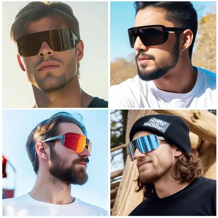 MAXJULI XXL taille Double Extra Large Z87 lunettes de soleil pour grandes têtes larges hommes femmes