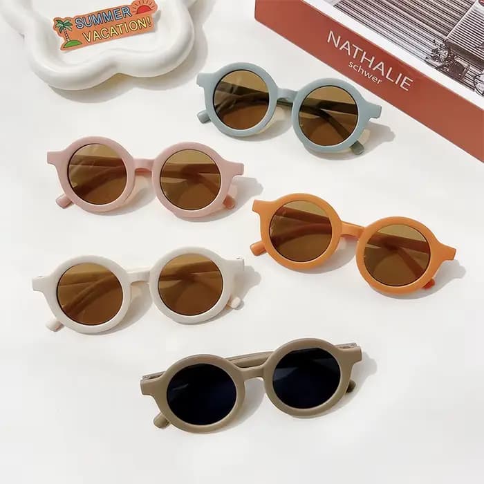 Lunettes de soleil classiques 2026 pour enfants, protection solaire extérieure, couleurs variées, pr