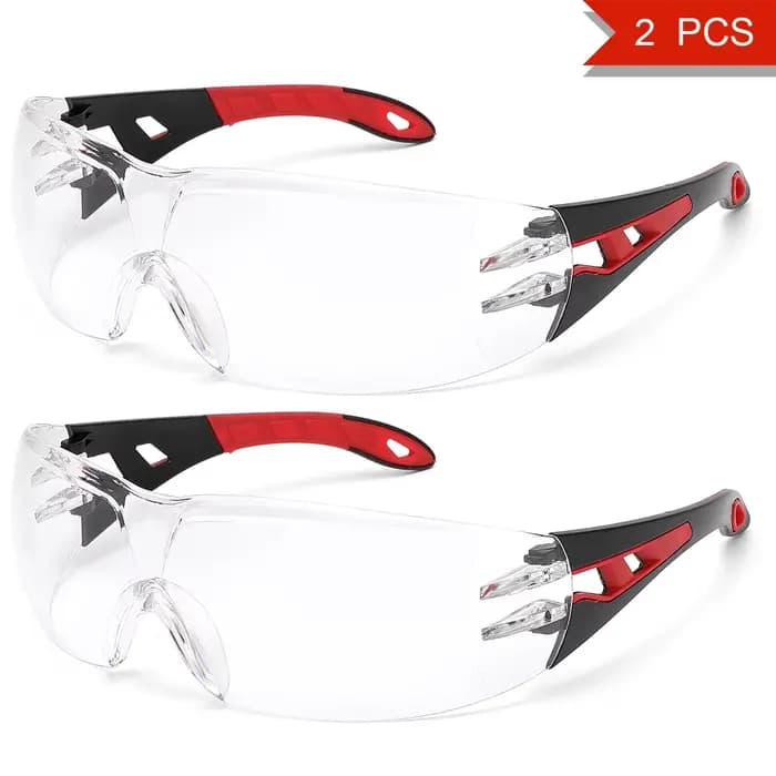 Lunettes de sécurité industrielles, anti-poussière, anti-buée, résistantes aux rayures, pour la cons