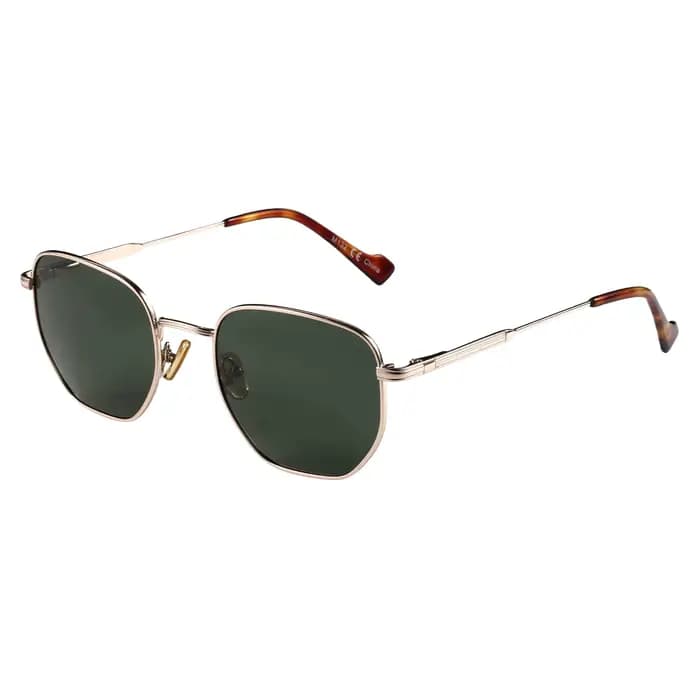 ZENOTTIC – lunettes de soleil polarisées hexagonales rétro pour hommes et femmes, monture métallique