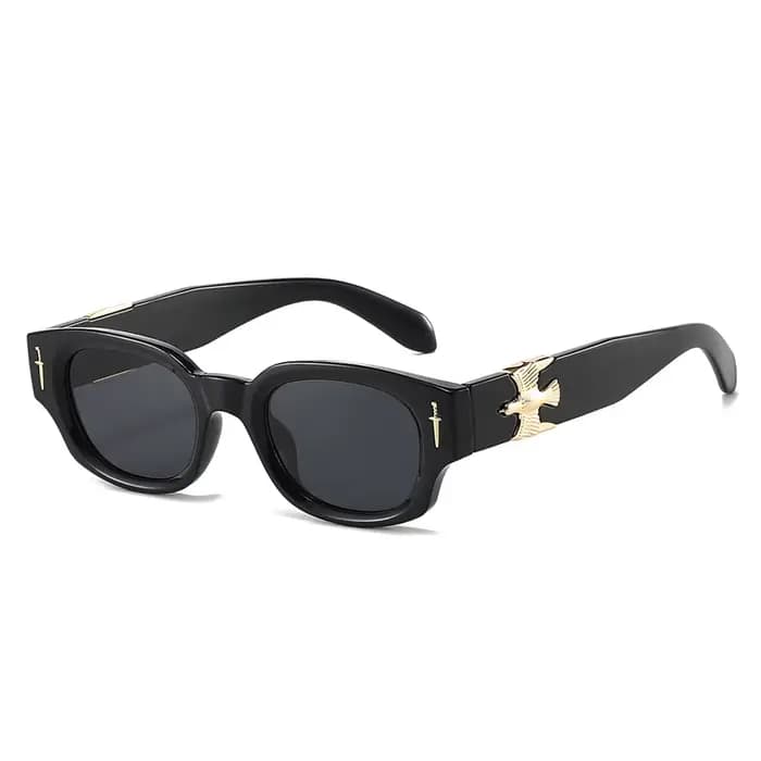 Lunettes de soleil de luxe 2024 pour femmes et hommes, Glamour Eagle, lunettes de soleil tendance un