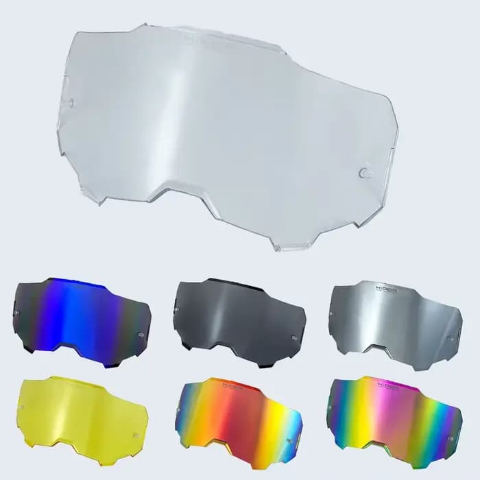 Lunettes lentilles pour modèle Motocross