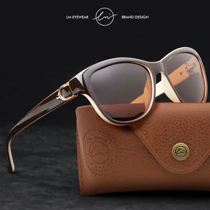 LM lunettes de soleil œil de chat femmes mode Chic tendance bonne qualité Vintage femme