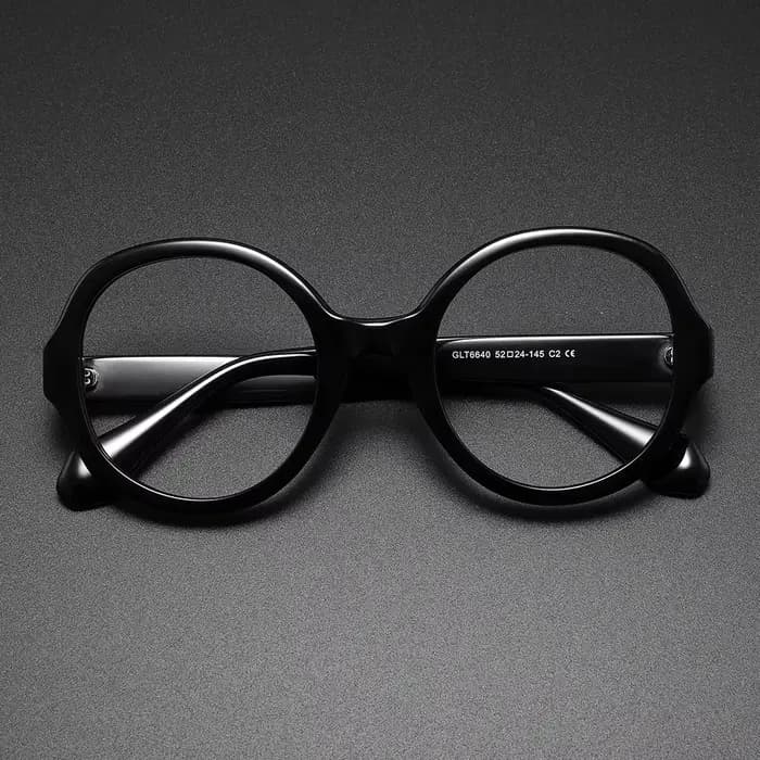 Lunettes rondes surdimensionnées pour femmes
