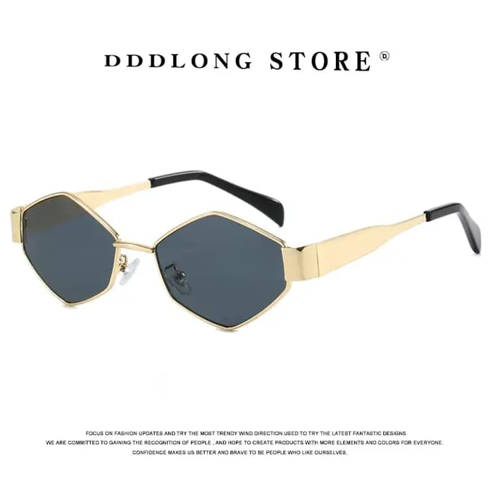 Lunettes de soleil rétro punk pour femmes