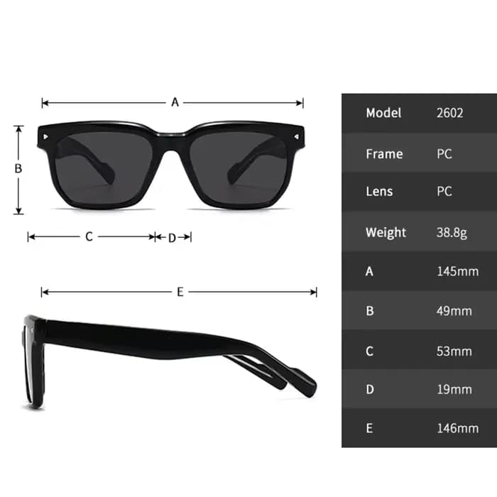 Lunettes de soleil polarisées rétro bohèmes pour hommes